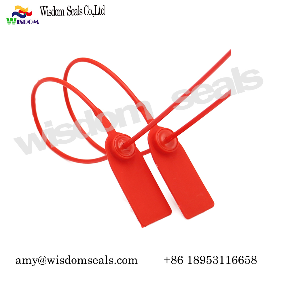  WDM-PS141 塑料封条/包裹封/仪表封 邮政塑料封 塑料扎带，物流封条一次性塑料锁