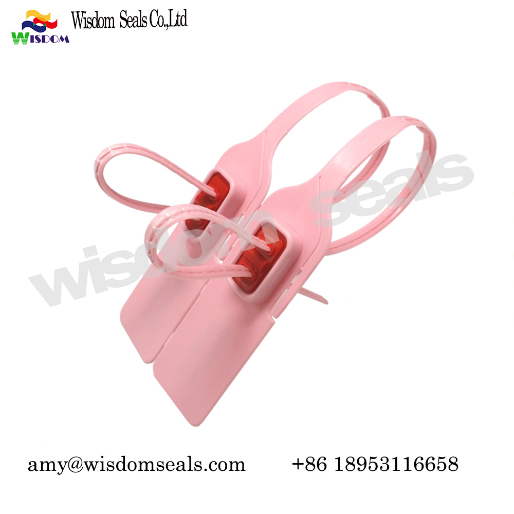  WDM-PS540 Adjustable Length High quality double lock Plastic Disposable security Seals For Transportation 