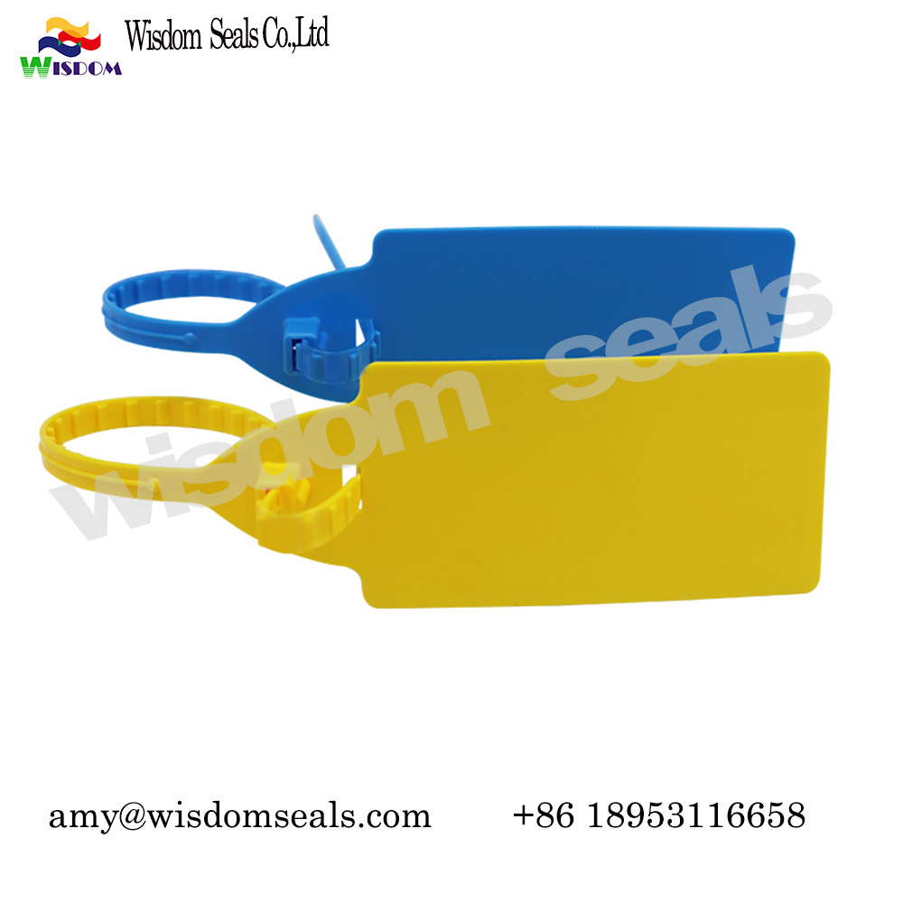  WDM-PS245  disposable double-lock parcel Postal plastic seals for shipping express cargo 