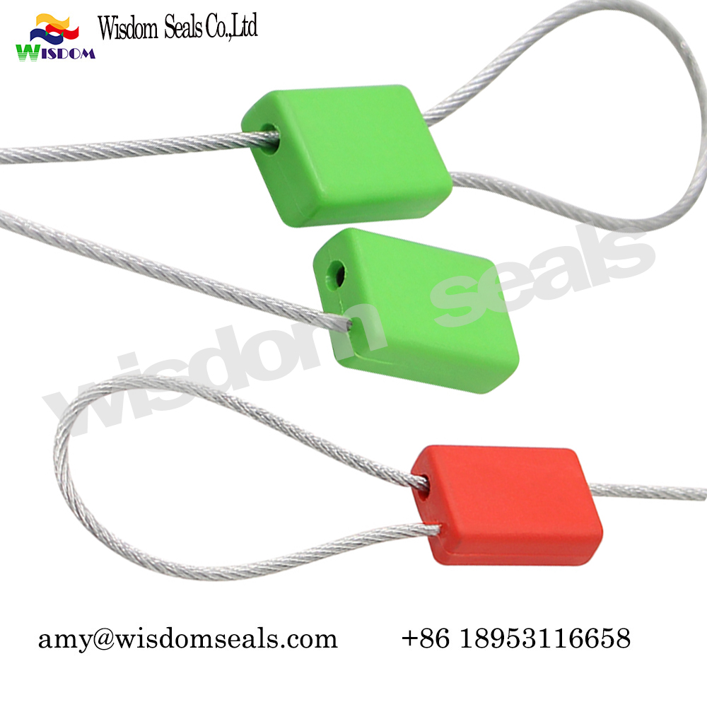  WDM-CS528 Oil Tanker tamper Evident Container Cable Security Seals with logo printing 